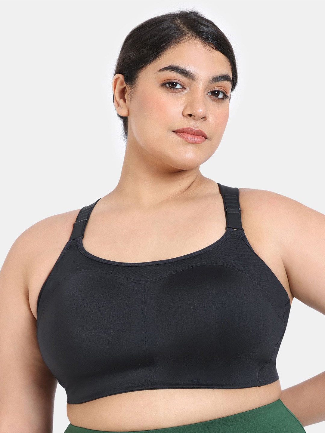 

Zelocity by Zivame Bra Full Coverage Lightly Padded, Black