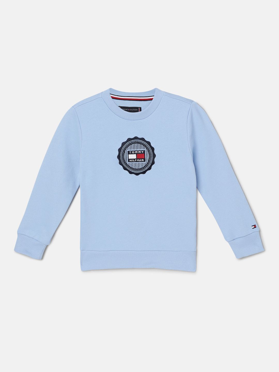 

Tommy Hilfiger Boys Striped Sweatshirt, Blue