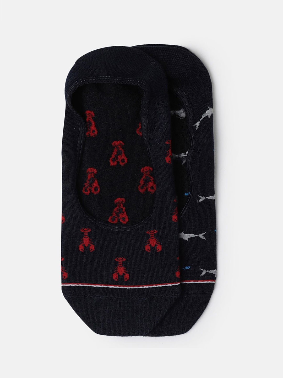 

Tommy Hilfiger Men Patterned Shoe Liners, Blue