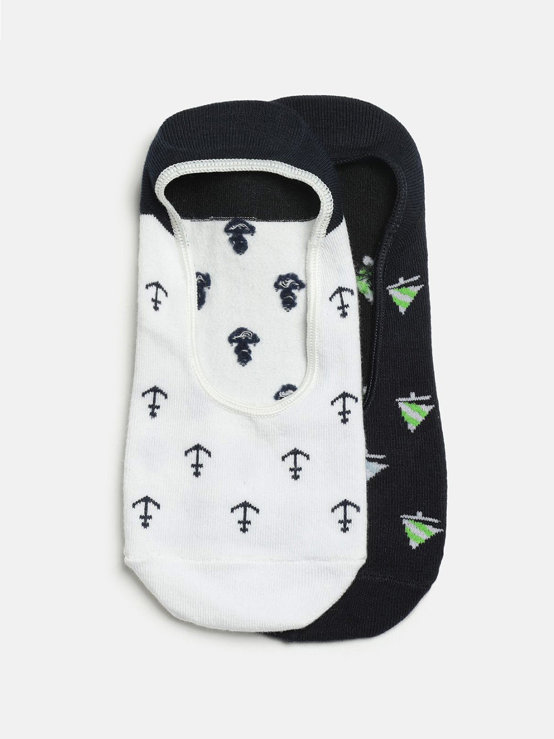 

Tommy Hilfiger Pack Of 2 Patterned Shoe liner Socks, Black