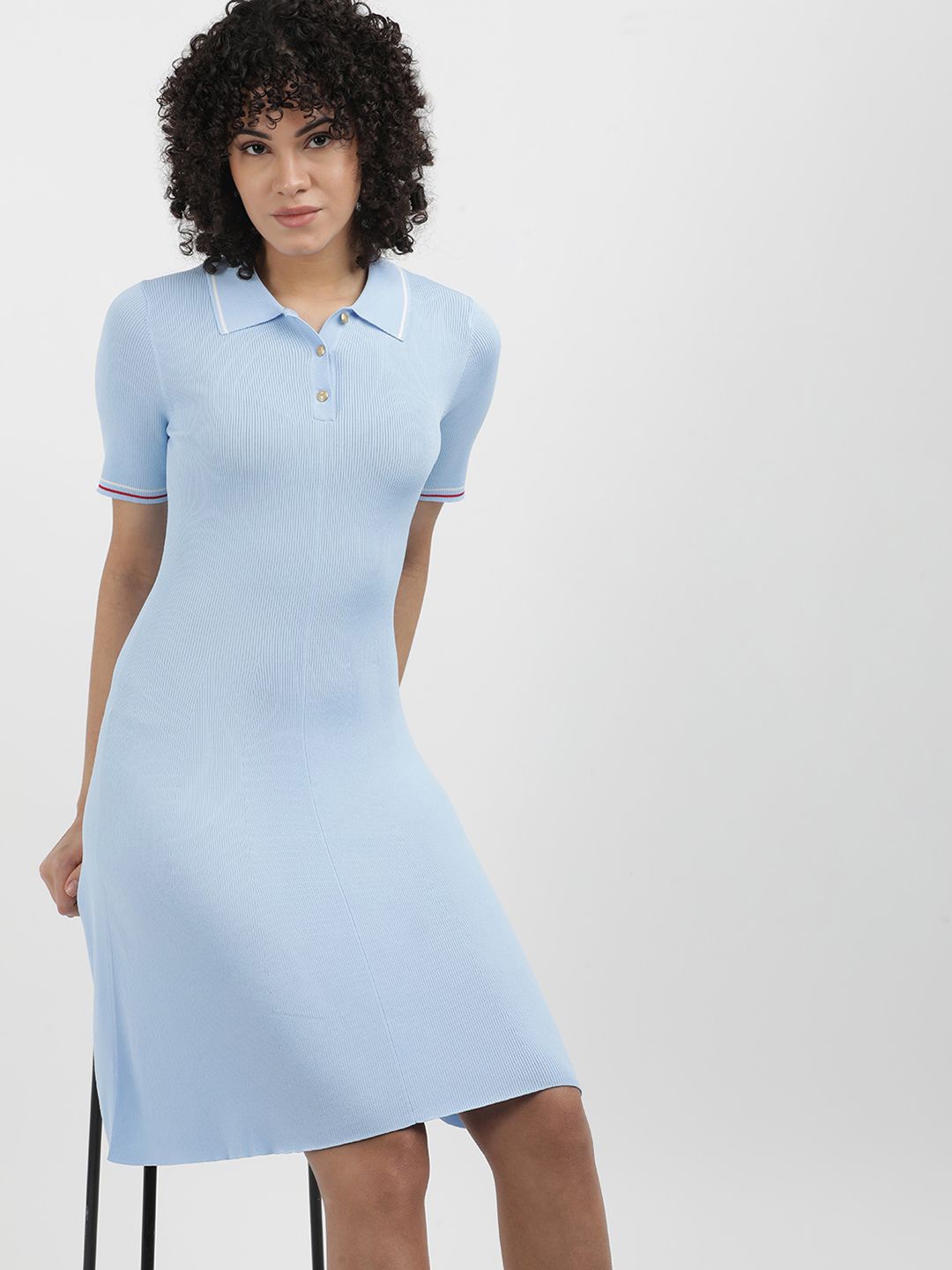 

Tommy Hilfiger A-Line Dress, Blue