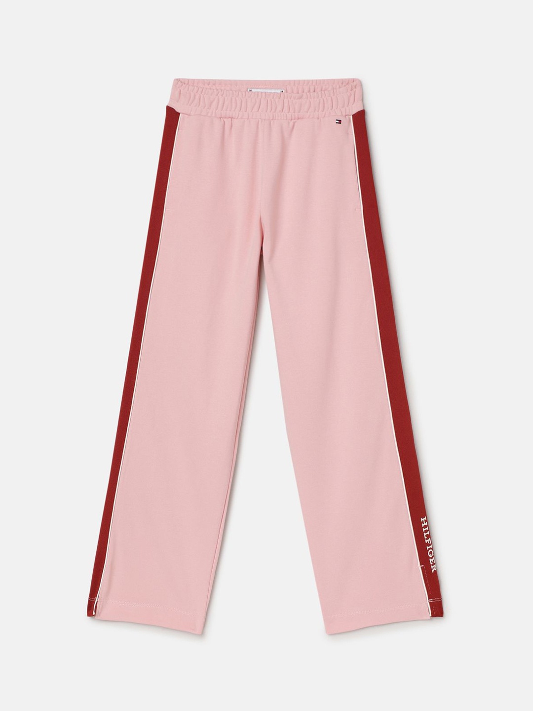 

Tommy Hilfiger Girls Straight Fit Track Pants, Pink