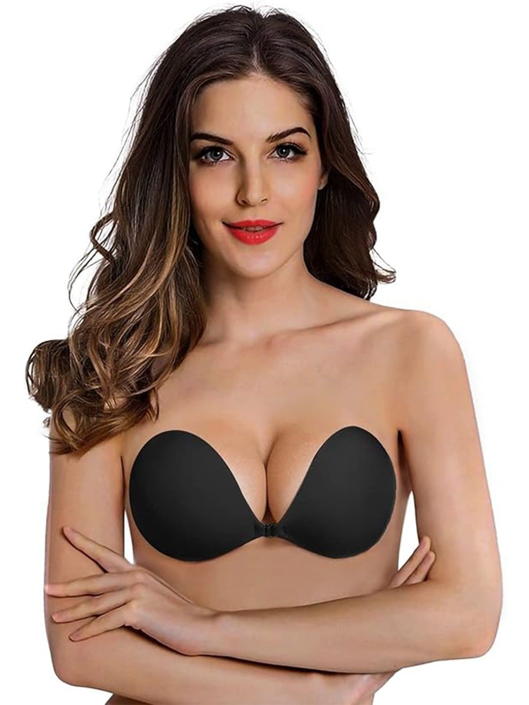 

Xivir All Day Comfort Stick-On Lingerie accessories, Black