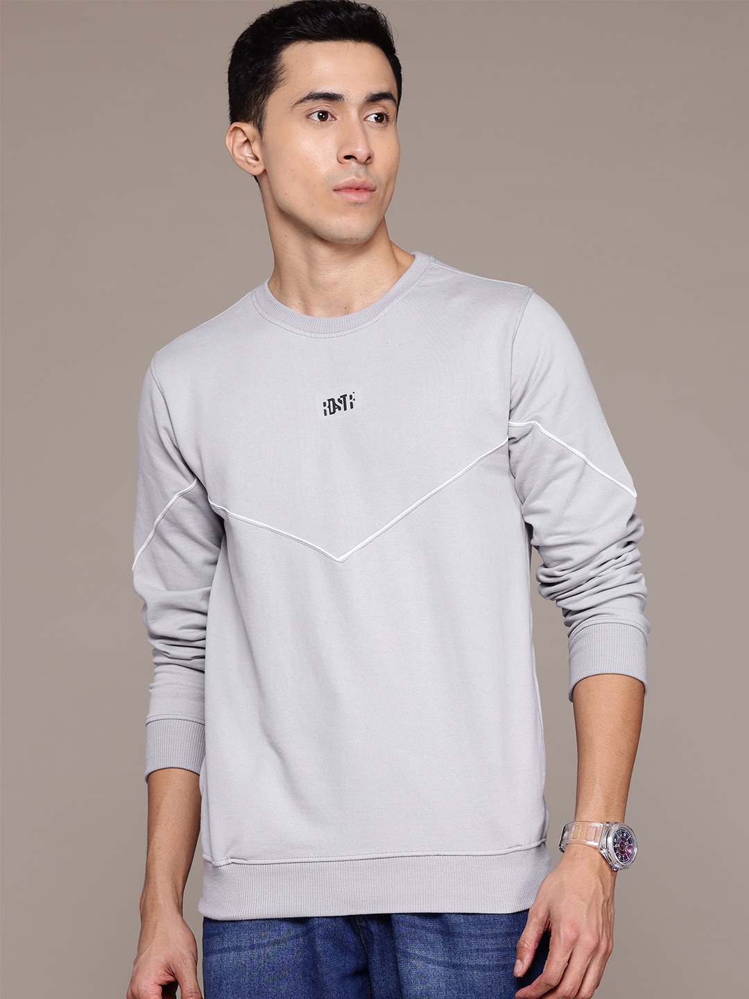 

The Roadster Lifestyle Co. Round Neck Sweatshirt, Blue