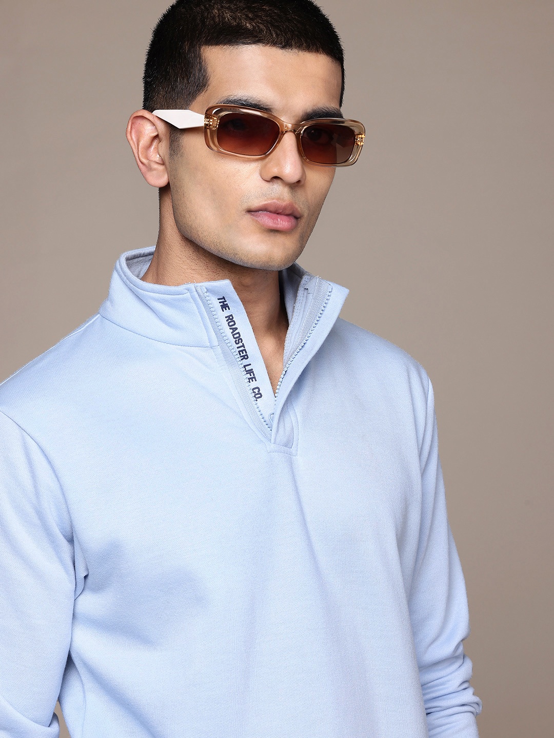 

The Roadster Lifestyle Co. Regular Fit Sweatshirt, Blue