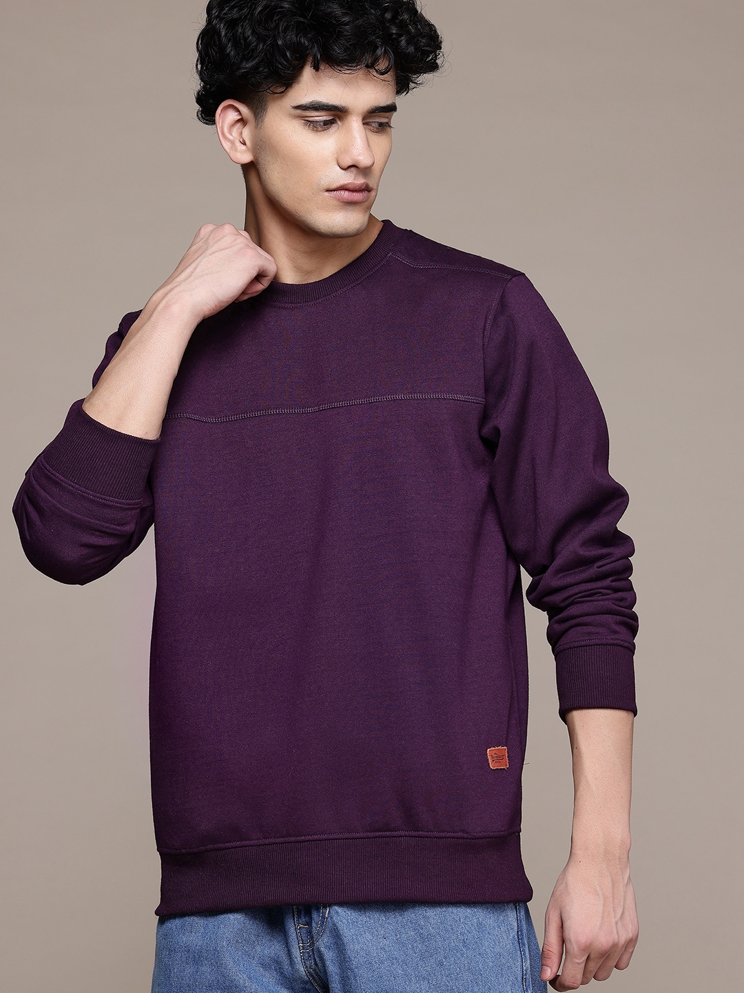 

Roadster Men Sweatshirt, Purple