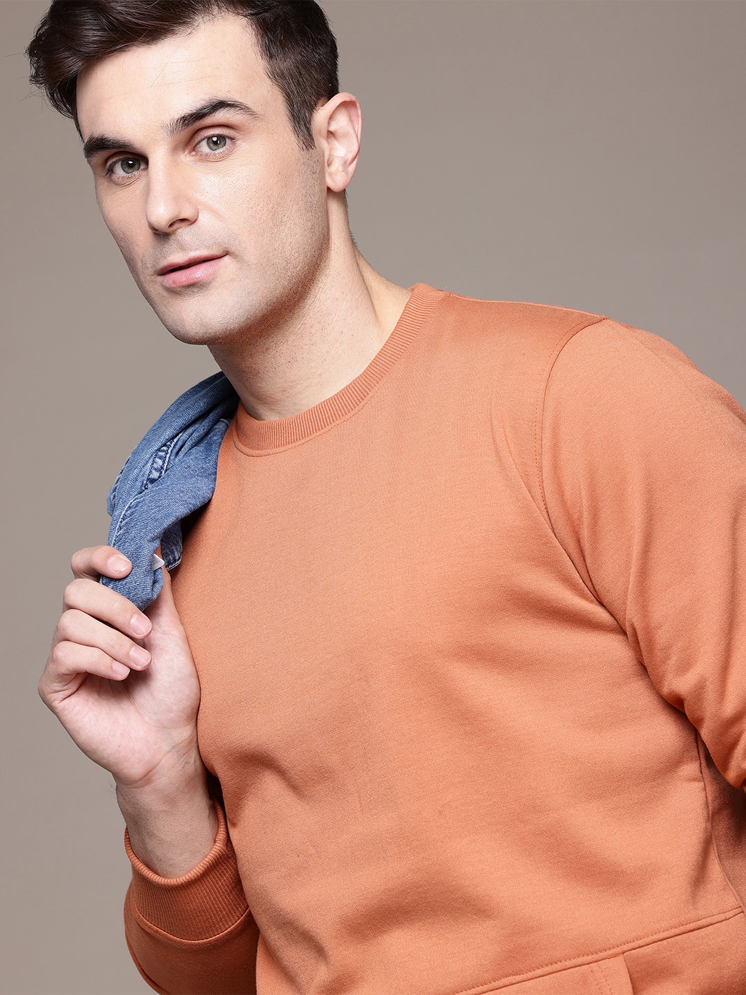 

The Roadster Lifestyle Co. Relaxed Fit Sweatshirt, Orange