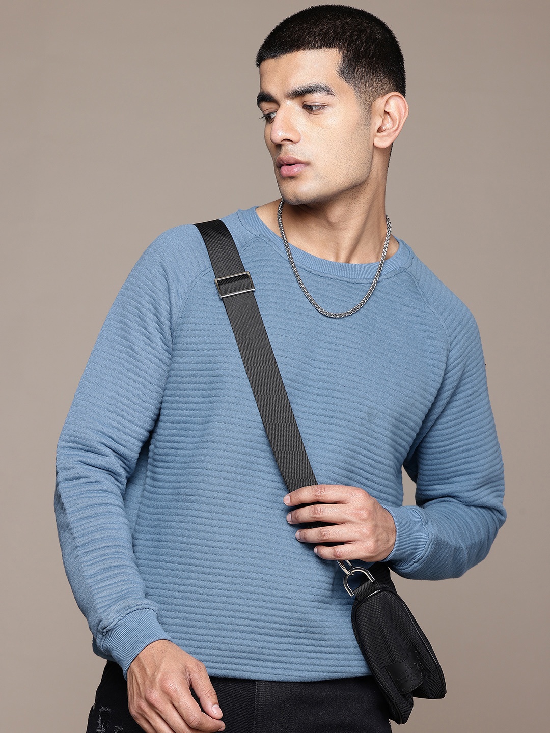 

The Roadster Lifestyle Co. Quilted Sweatshirt, Blue