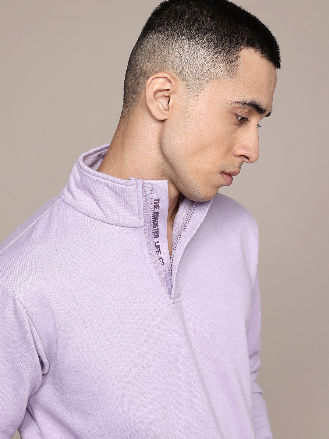 

The Roadster Lifestyle Co. Men Sweatshirt, Lavender