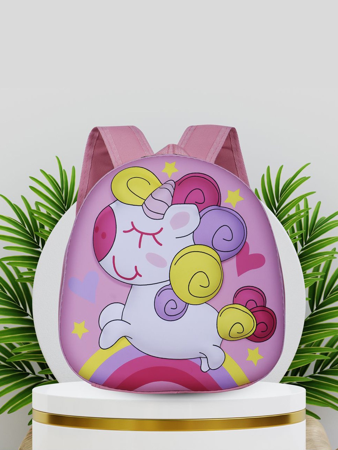 

Polo Class Unisex Kids Graphic Ergonomic Backpack, Pink
