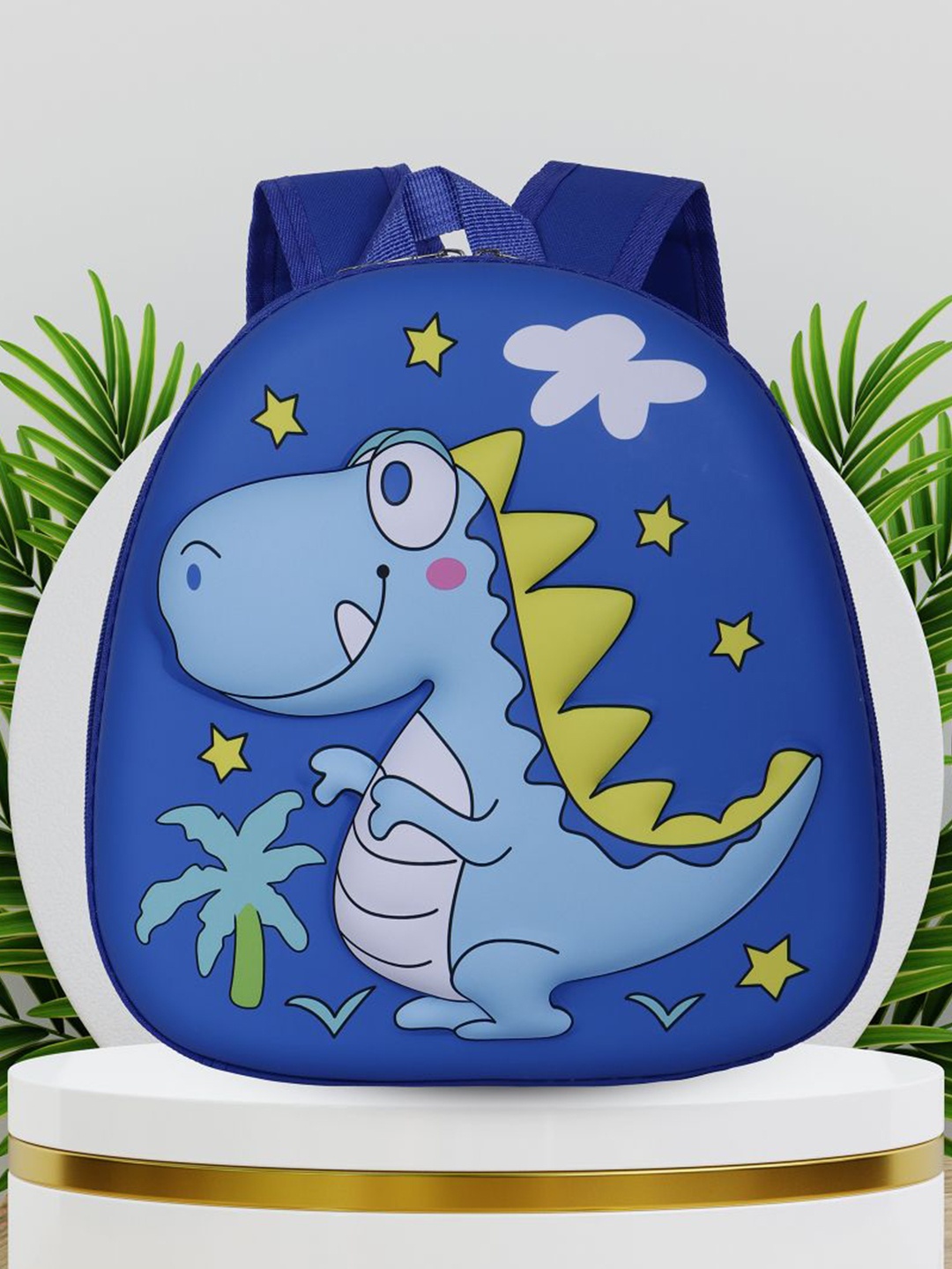 

Polo Class Unisex Kids Graphic Printed Ergonomic Backpack, Blue