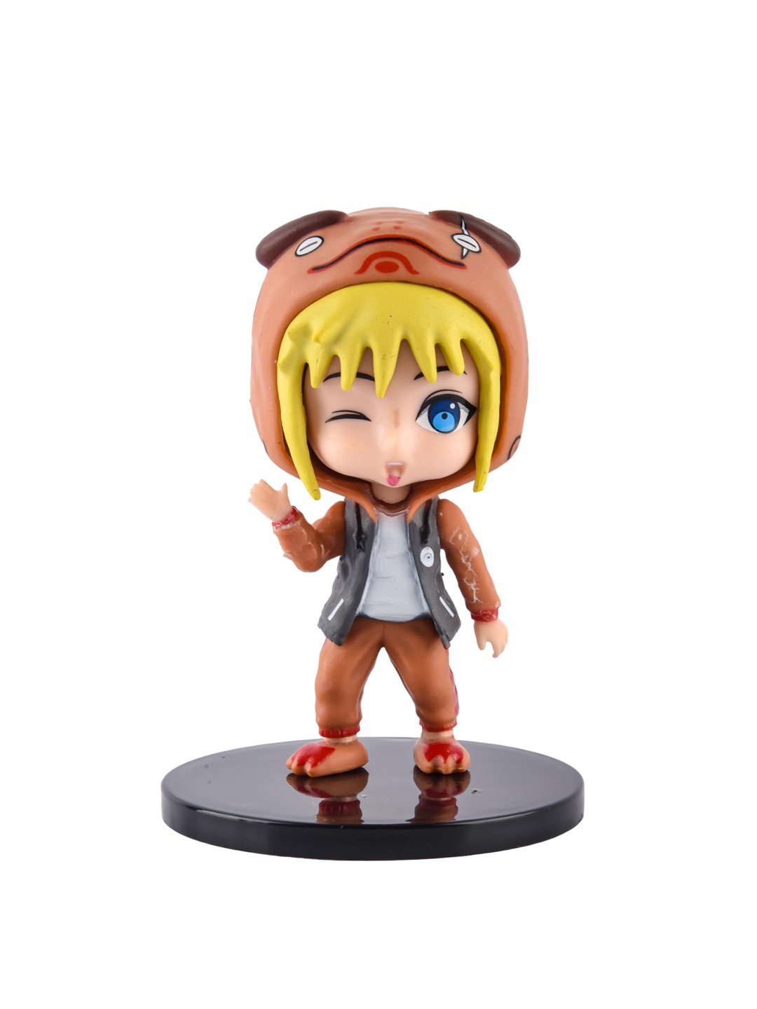

COMICSENSE Naruto Anime Minato Yellow Flash Action Figure, Beige