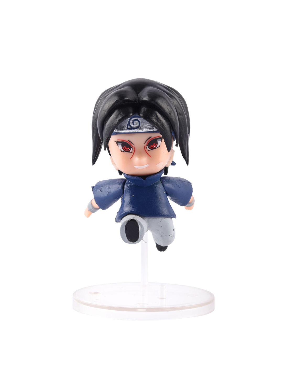 

COMICSENSE Kids Naruto Anime Action Figurine Sasuke Uchiha Toys, Blue