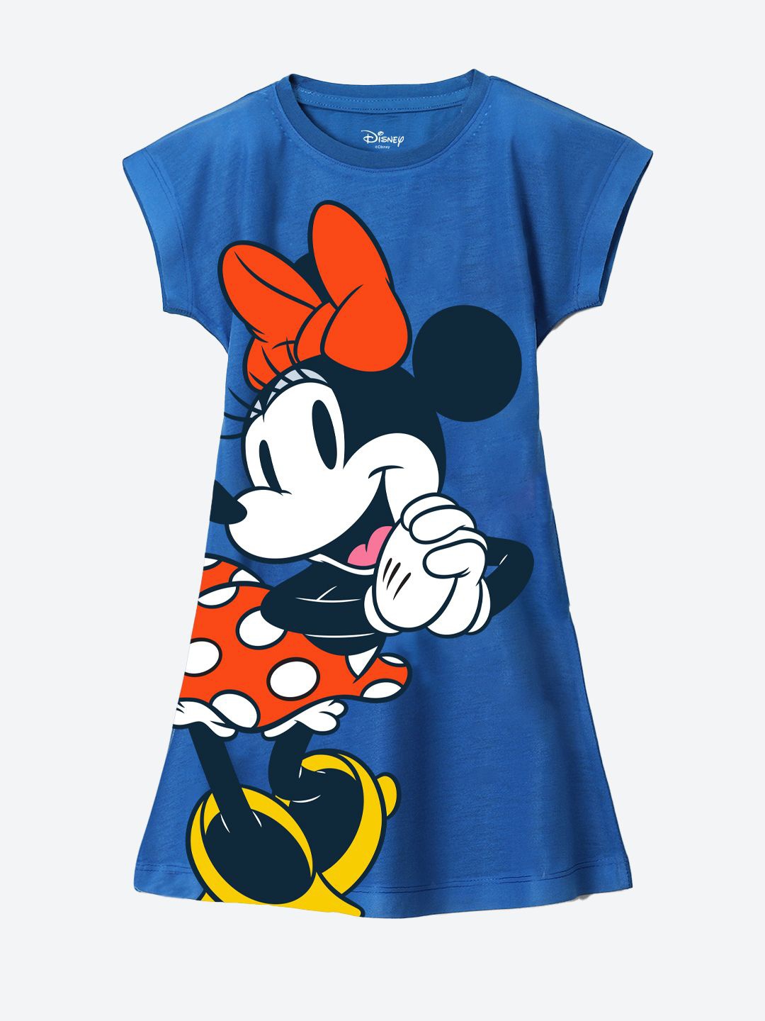 

YK Disney Print A-Line Dress, Blue