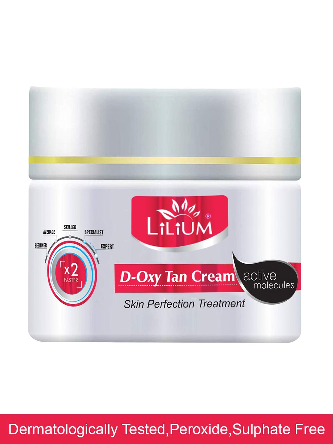 

Lilium D-Oxy Tan Cream To Heal Sun Burn With Kojic Acid - 40g, Na