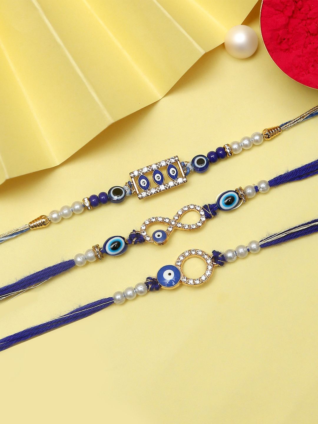 

The Purple Tree Thread Rakhi, Blue
