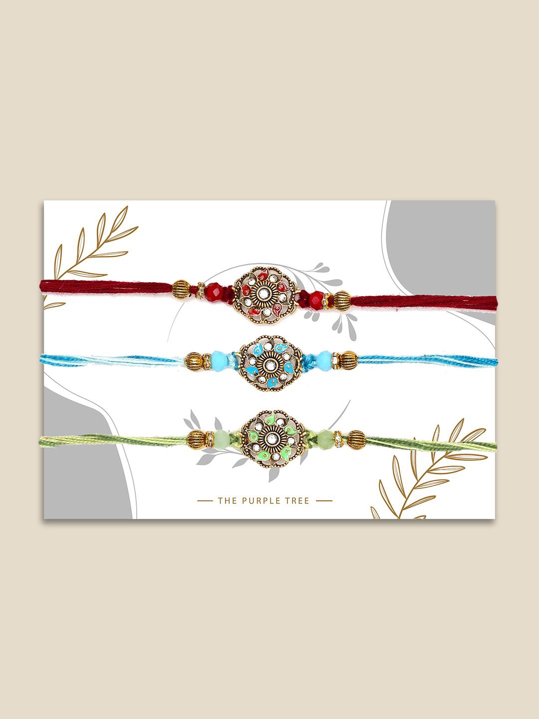 

The Purple Tree Thread Rakhi, Green