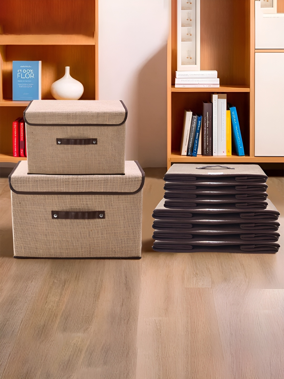

Kuber Industries Brown Regular Drawer Organiser Organisers