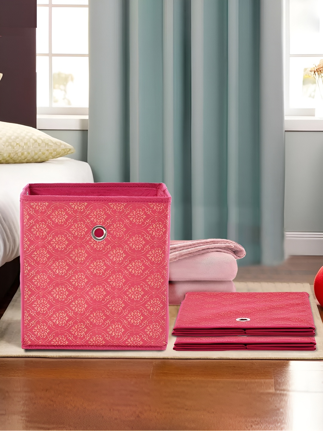 

Kuber Industries Maroon Set of 3 Regular Multi-Utility Organisers
