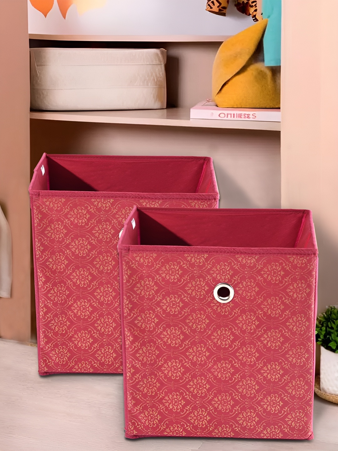 

Kuber Industries Maroon Set of 2 Regular Multi-Utility Organisers