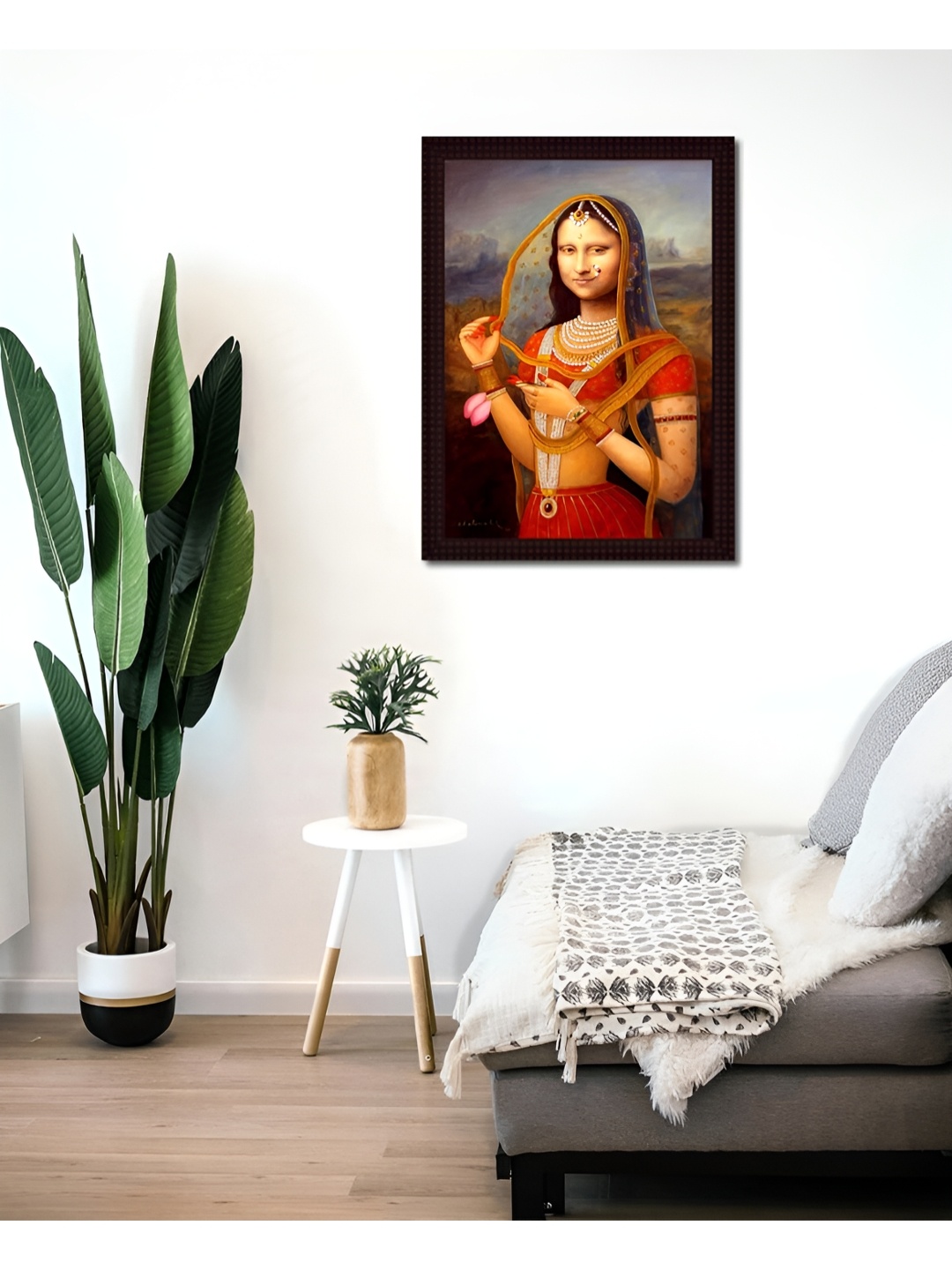 

Tamatina Red & Beige 1 Piece Canvas Other Wall Paintings