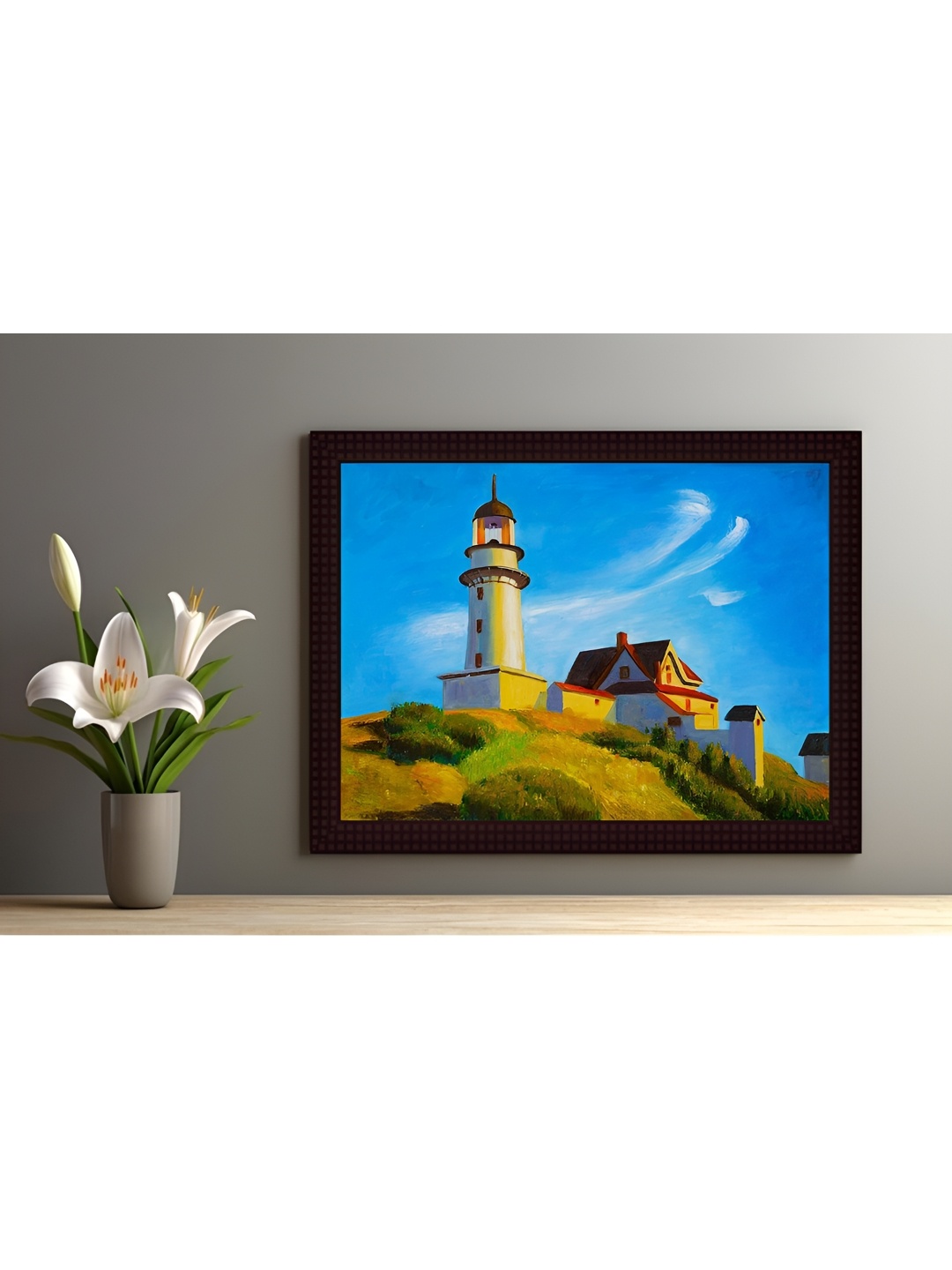 

Tamatina Blue & Green 1 Piece Canvas Other Wall Paintings