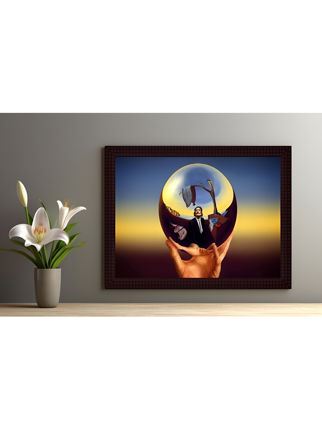 

Tamatina Blue & Yellow 1 Piece Canvas Other Wall Paintings