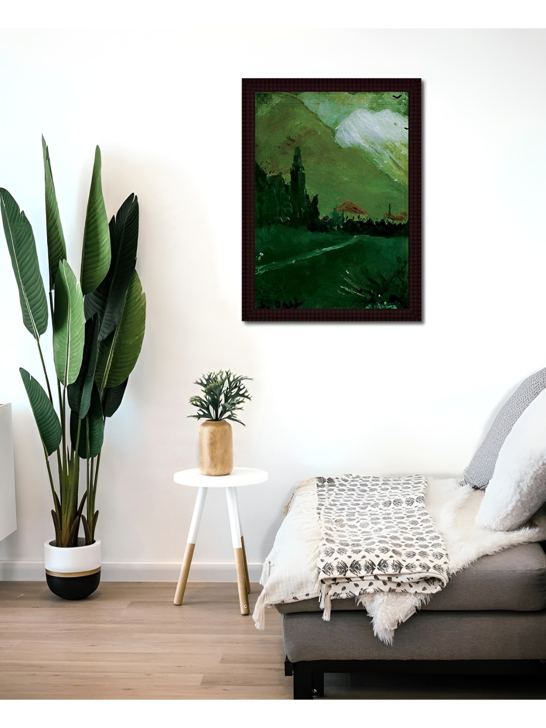 Tamatina Green 1 Piece Canvas Other Wall Paintings