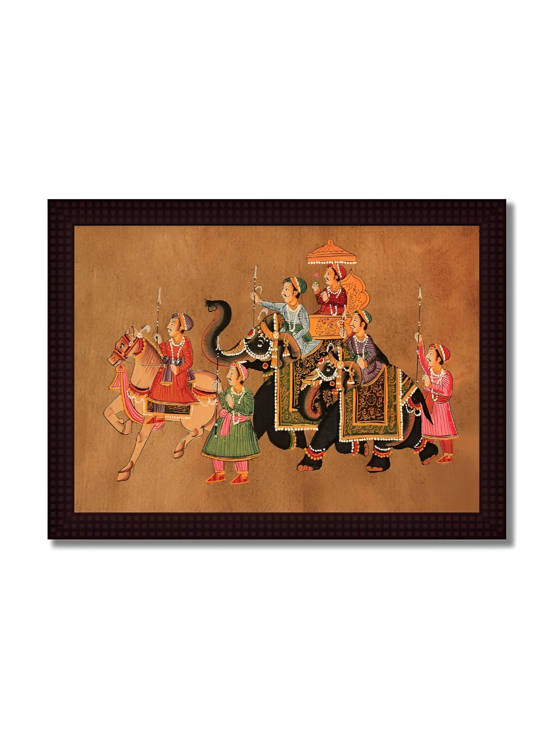 

Tamatina Brown & Black 1 Piece Wood Other Wall Paintings