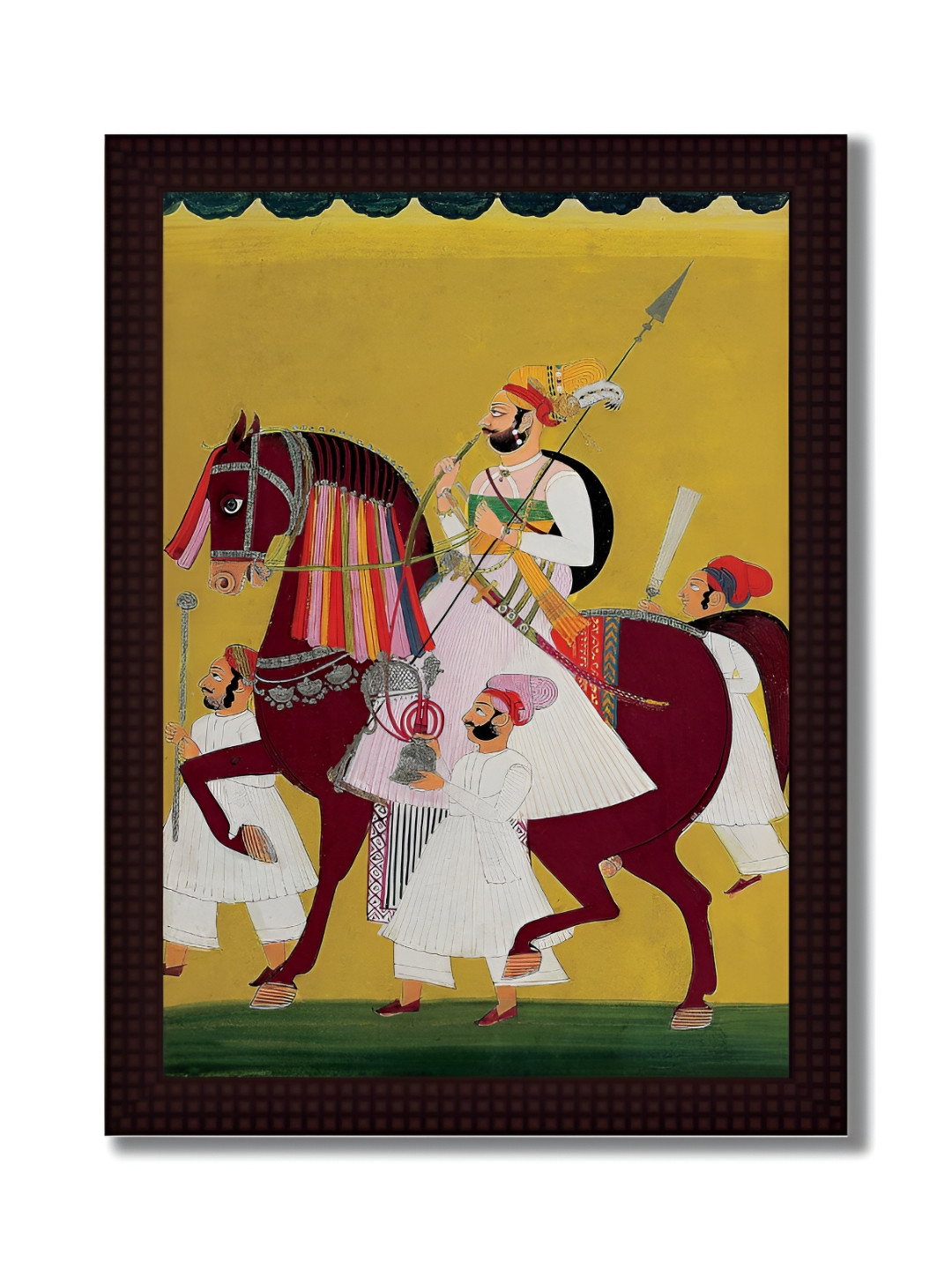 

Tamatina Brown & Yellow 1 Piece Canvas Other Wall Paintings