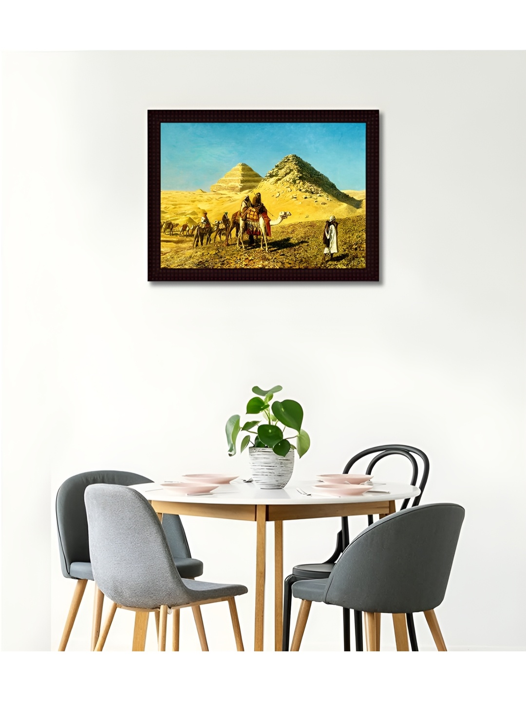 

Tamatina Green & Blue 1 Piece Canvas Other Wall Paintings