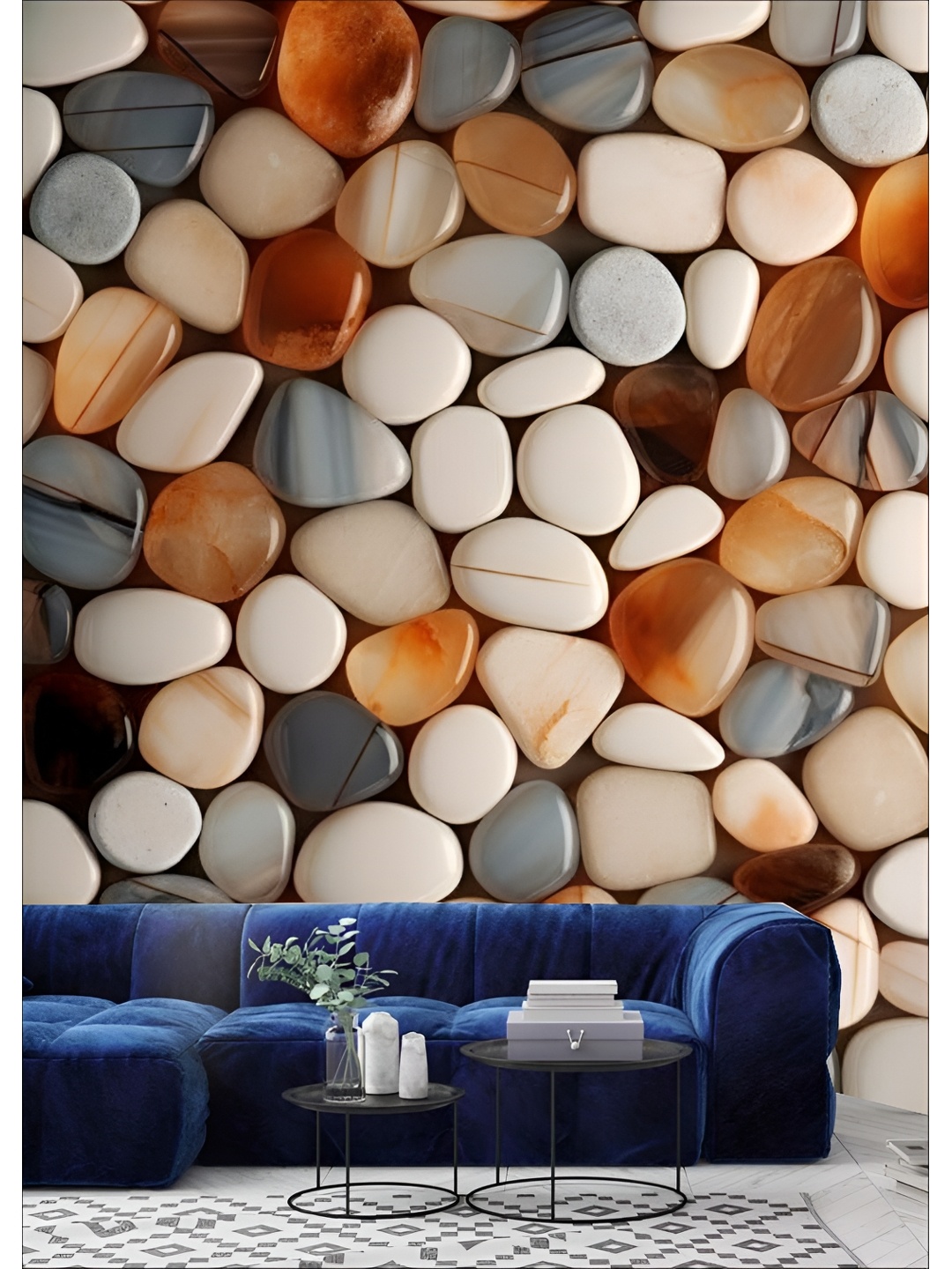 

Aura Beige Printed Self-Adhesive Wall Sicker