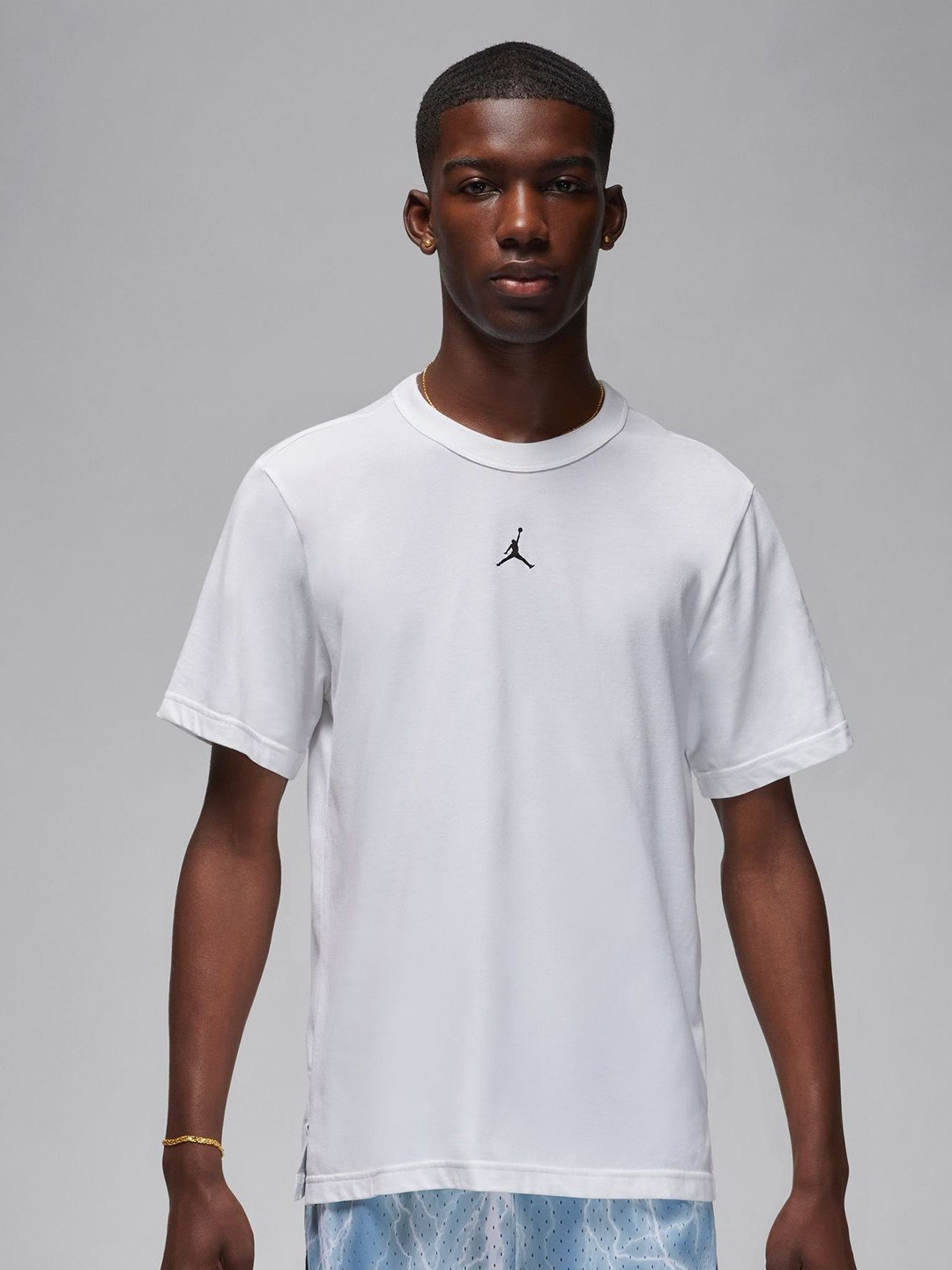 

Nike Jordan Sport Men Dri-FIT Short-Sleeve Top, White