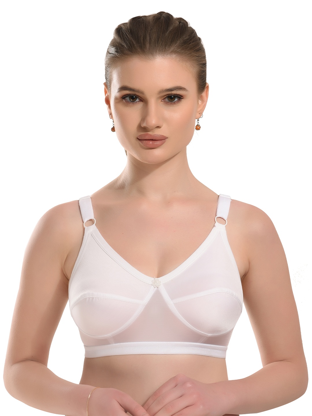 

new blue eyes Bra Full Coverage, White