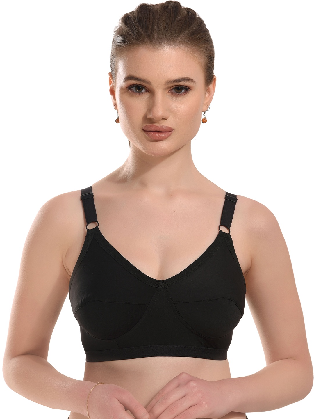 

new blue eyes Bra Full Coverage, Black