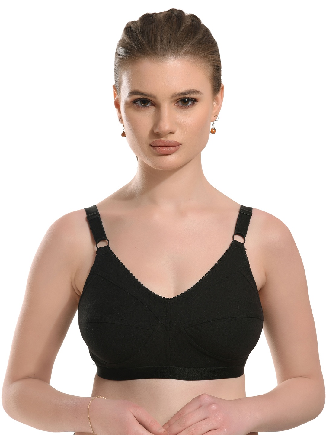 

new blue eyes Bra Full Coverage, Black