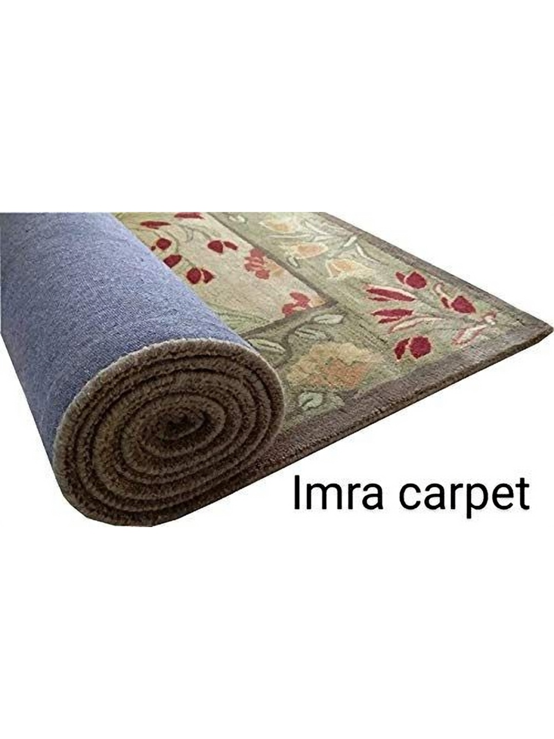 

IMRA CARPET Camel Brown Floral Woollen Carpet