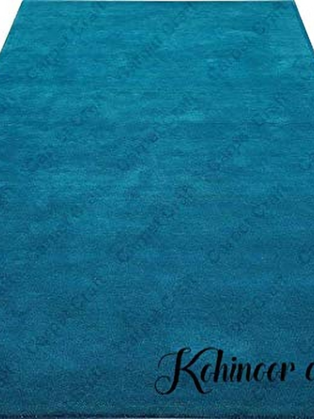 

IMRA CARPET Blue Solid Handmade Woollen Carpet