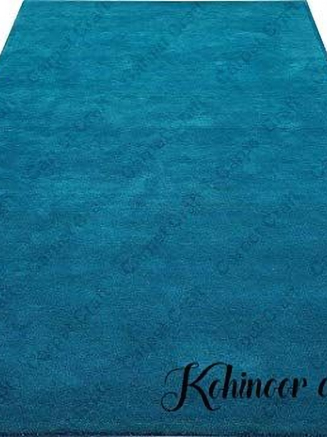 

IMRA CARPET Blue Solid Handmade Woollen Carpet