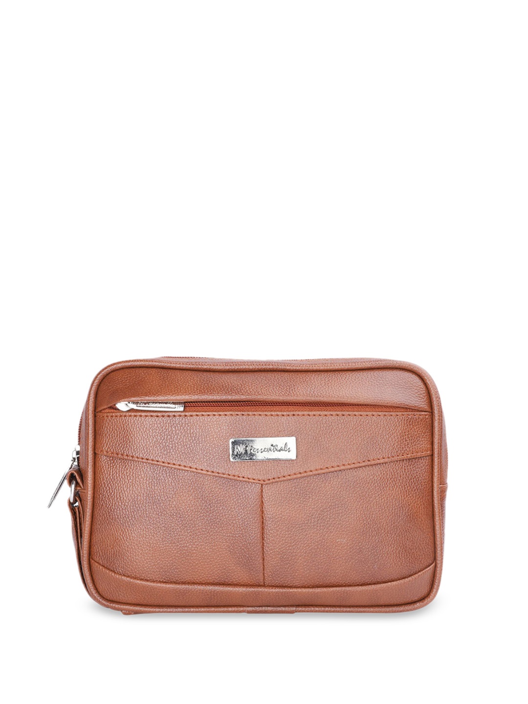 

NFI essentials Textured Pouch, Tan