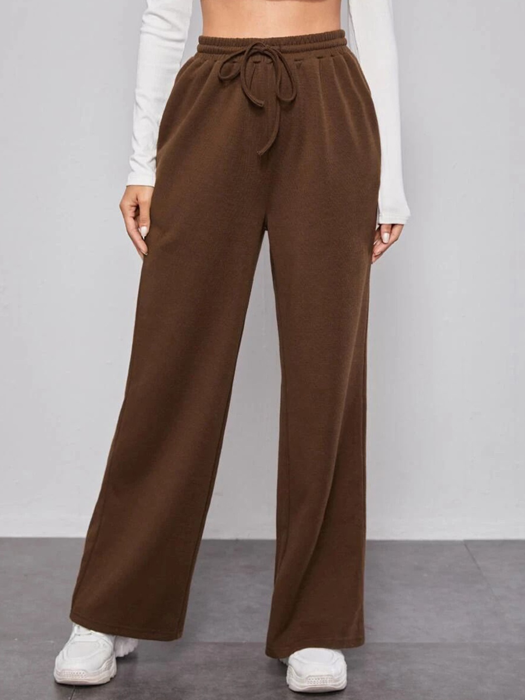 

BAESD Women Relaxed-Fit Track Pant, Brown