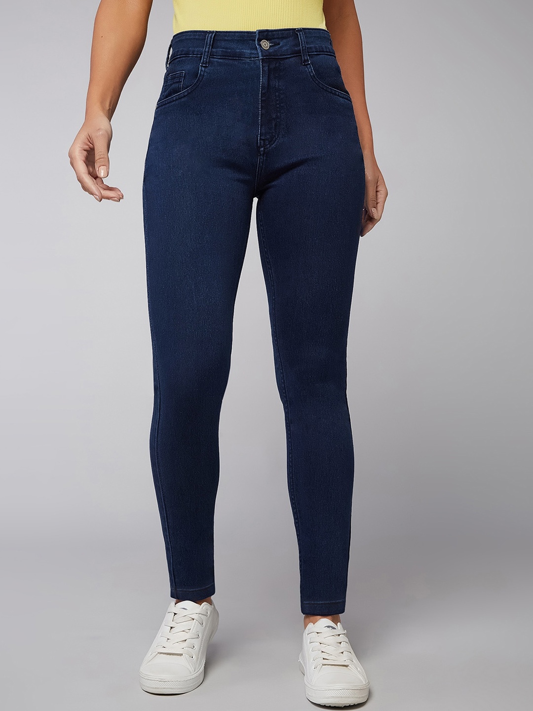 

The Roadster Lifestyle Co Something Spiritual Skinny-Fit Jeans, Navy blue