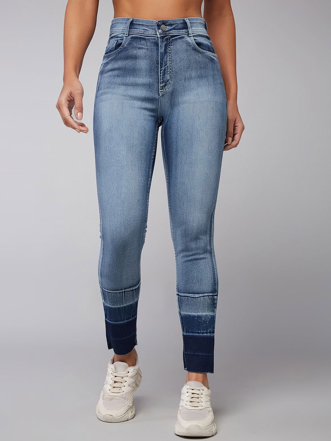 

The Roadster Lifestyle Co Law Of The Lawless Skinny-Fit Denim Jeans, Blue