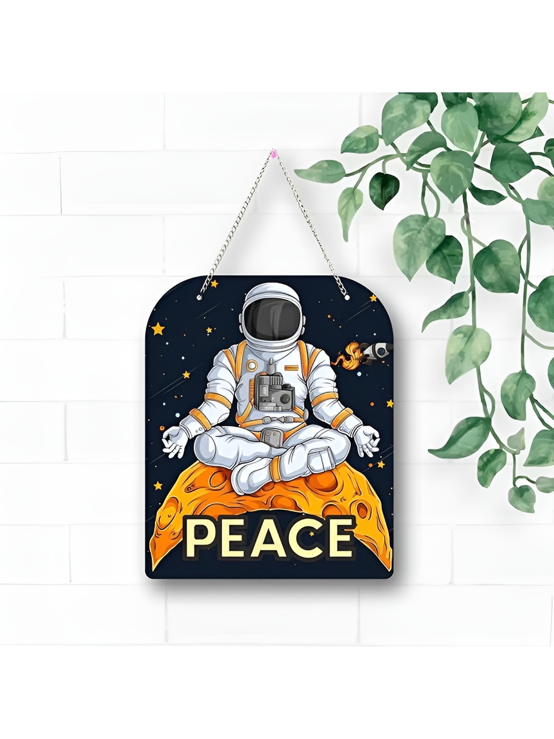 

Nupur Studios Black & Cream-Colored Printed Wall Decor Hangings