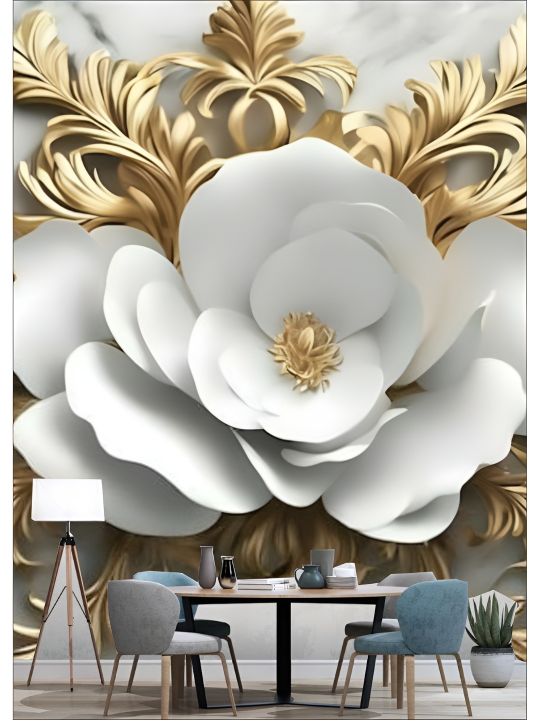

Aura Grey Abstract Printed Self Adhesive 3D Decals & Stickers