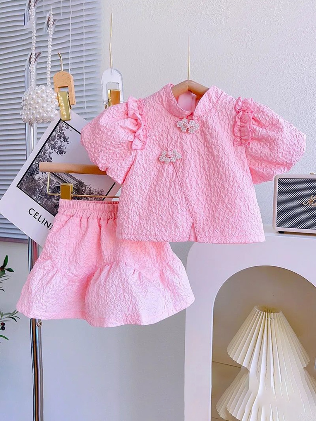 

TrendyKid Fit & Flare Dress, Pink