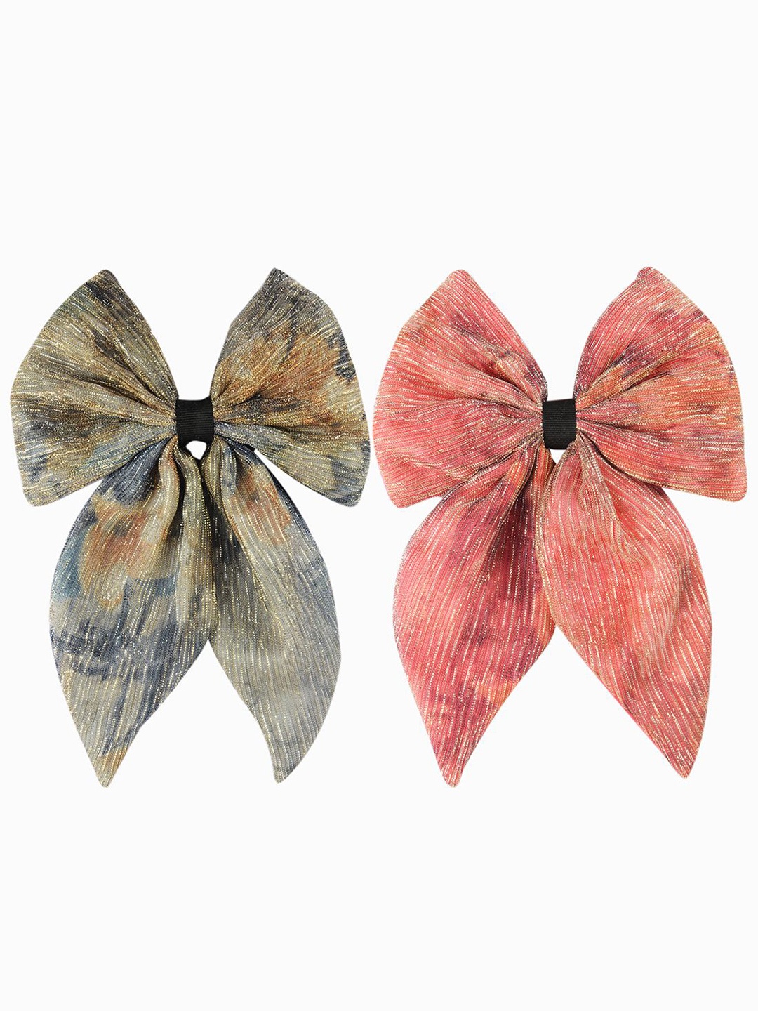 

Radhu & Kabby Women Set of 2 Alligator Hair Clip, Green
