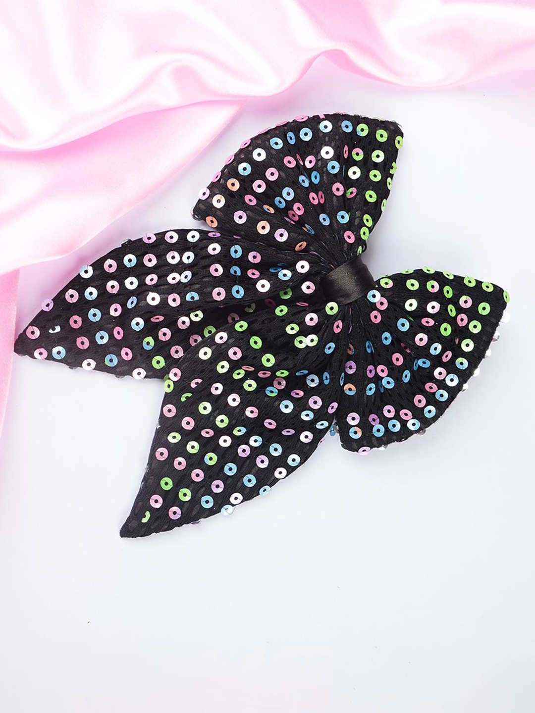 

Radhu & Kabby Women Embellished Alligator Hair Clip, Black