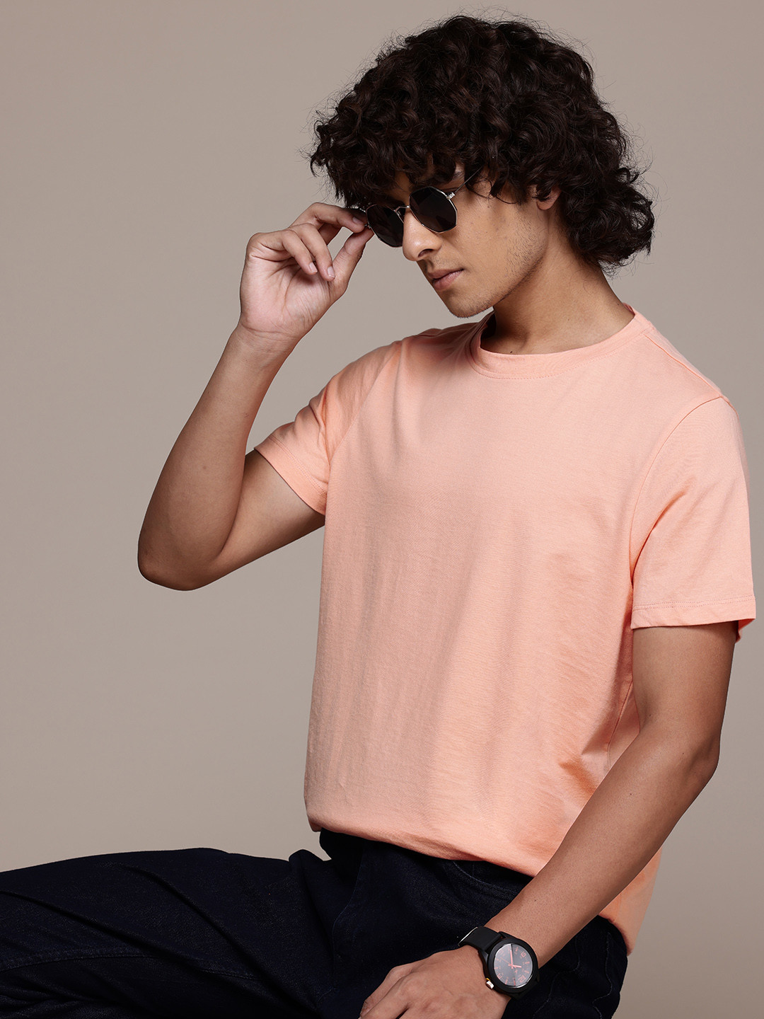 

Roadster Men T-shirt, Peach