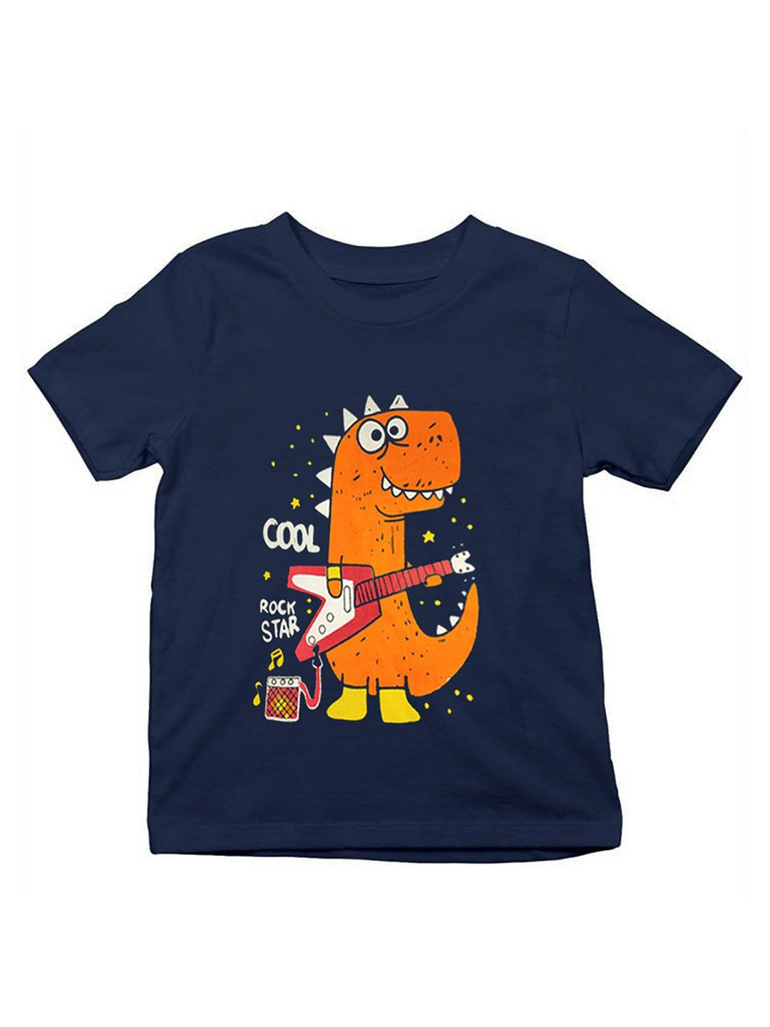 

BAESD Boys Printed Applique T-shirt, Multi